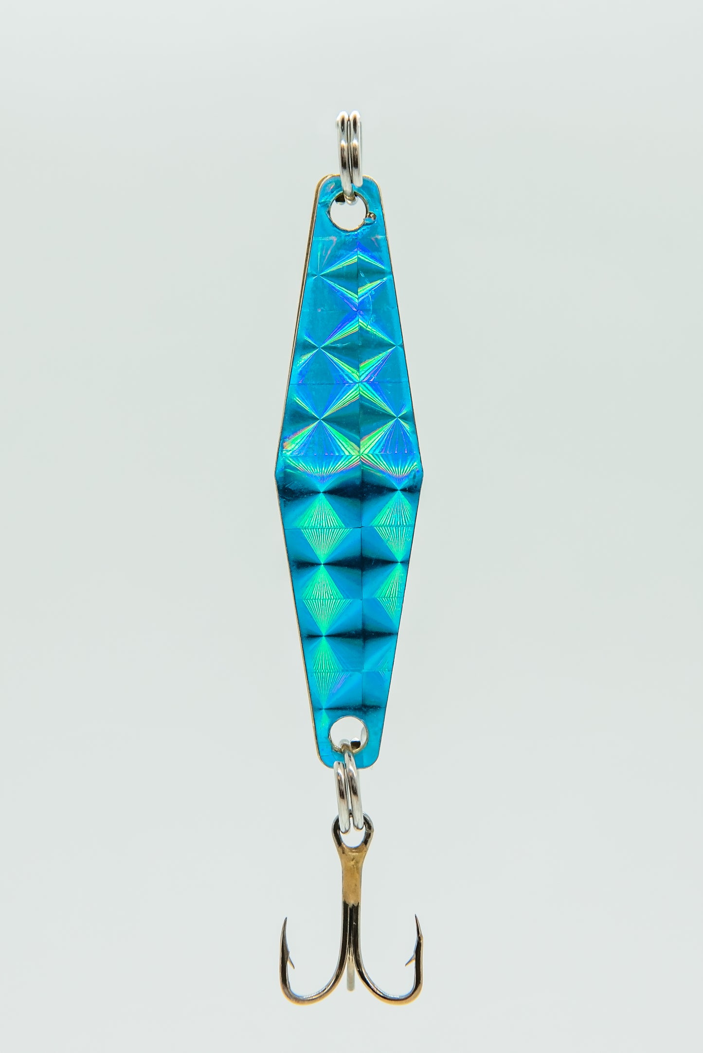 blue silver - curly's fishing lures