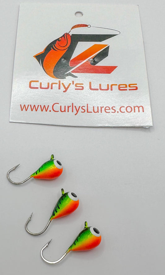3/32 Fire Tiger Tungsten Jig