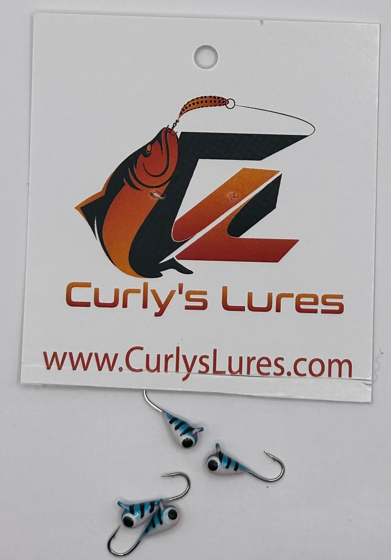 1/64 blue pearl tiger tungsten jig